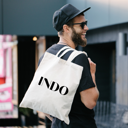 Shopping bag in 100% katoen - INDO