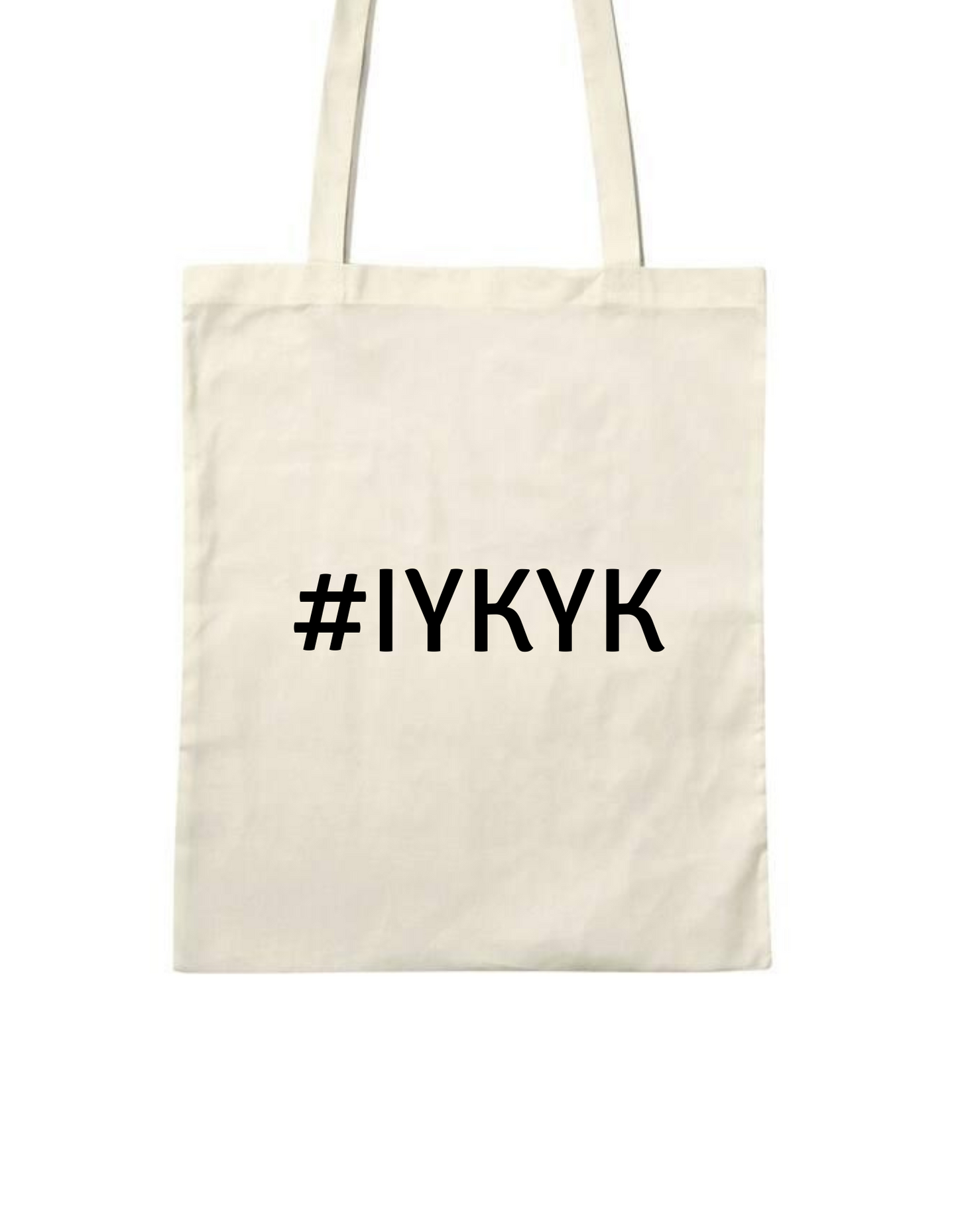 Shopping bag in 100% katoen - #IYKYK