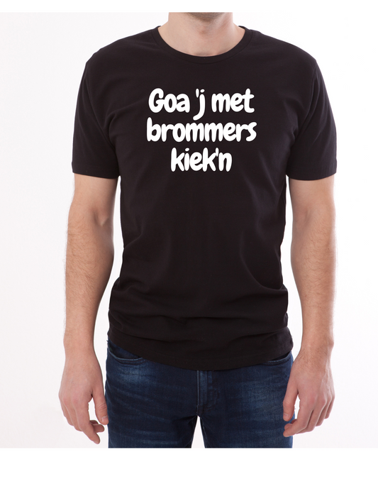 Unisex T-shirt - Goa 'j met brommers kiek'n