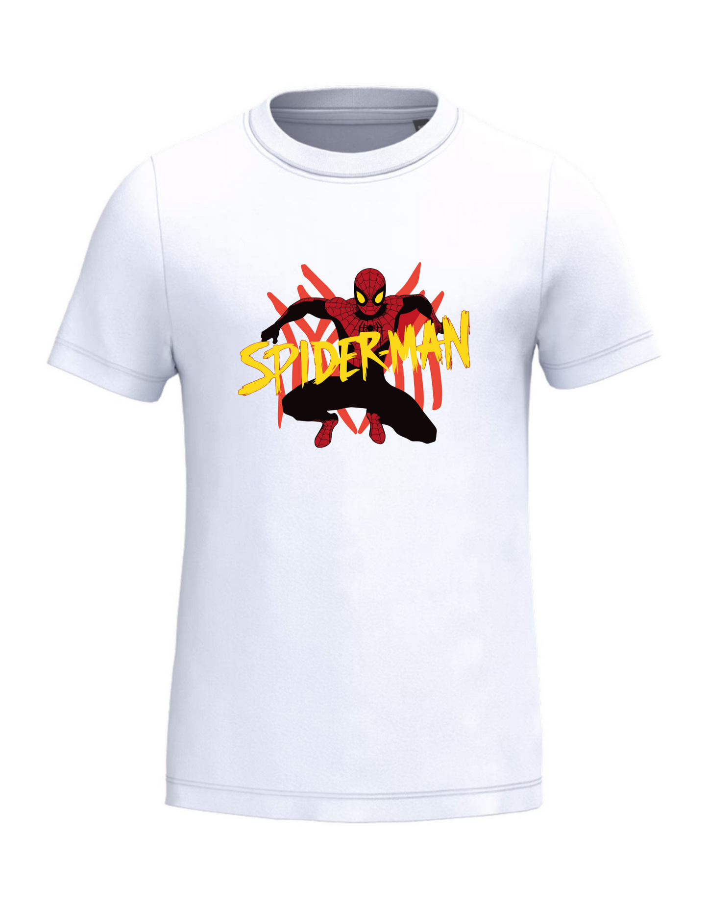Kinder T-shirt – Spider-Man print – Bio katoen