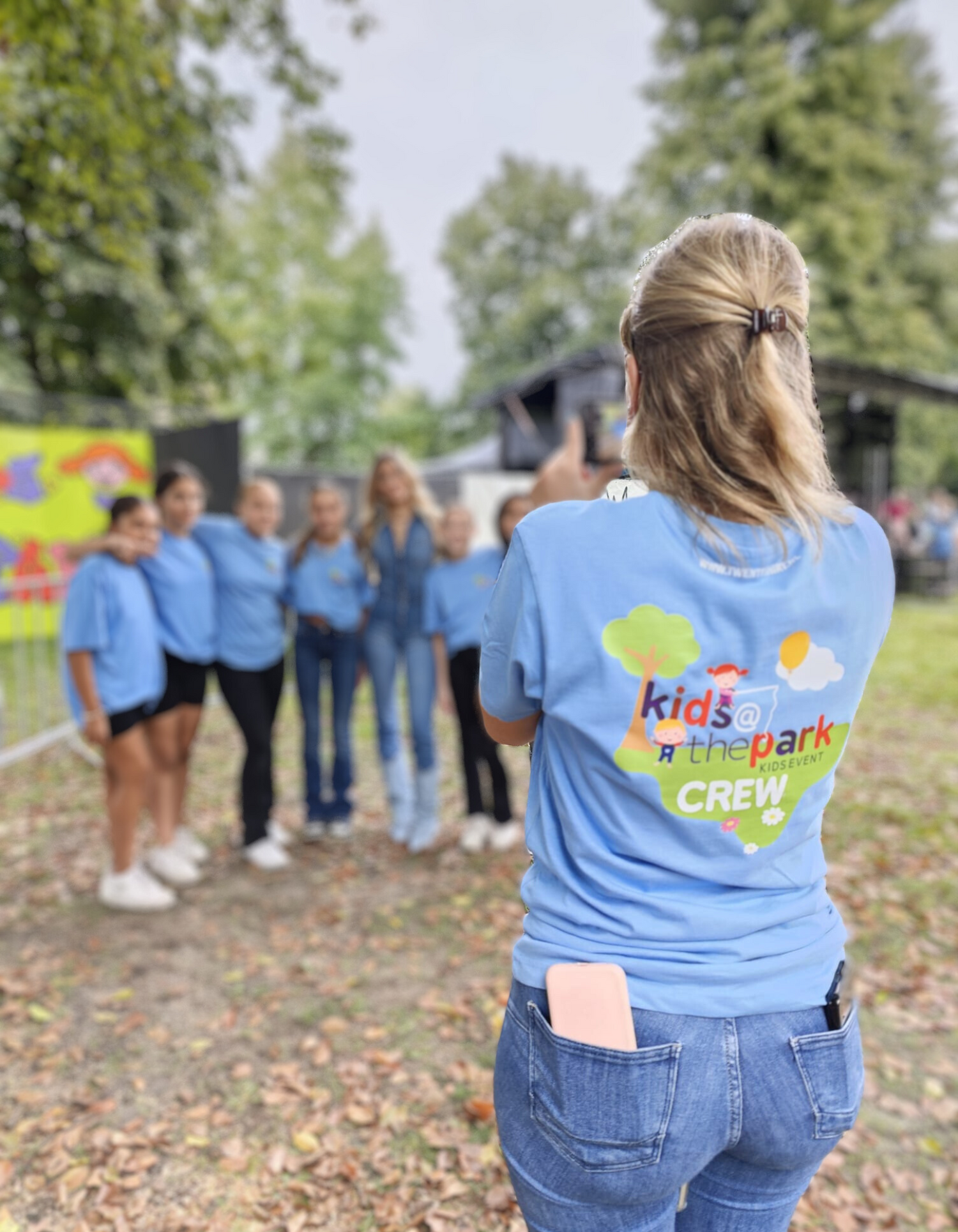 bedrukking t-shirt achterkant dtf print evenementen promoshirt