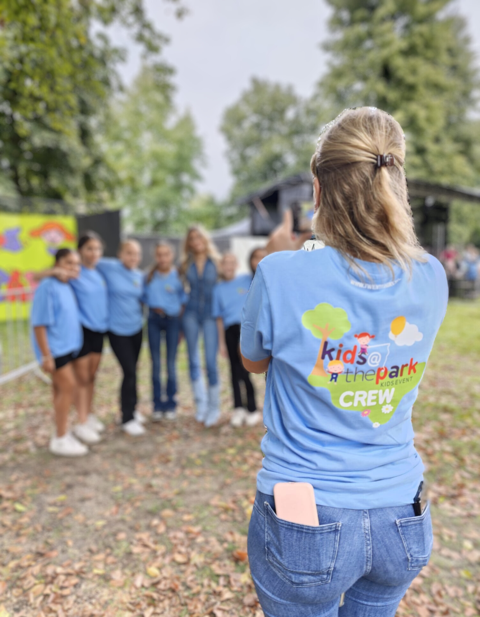 bedrukking t-shirt achterkant dtf print evenementen promoshirt