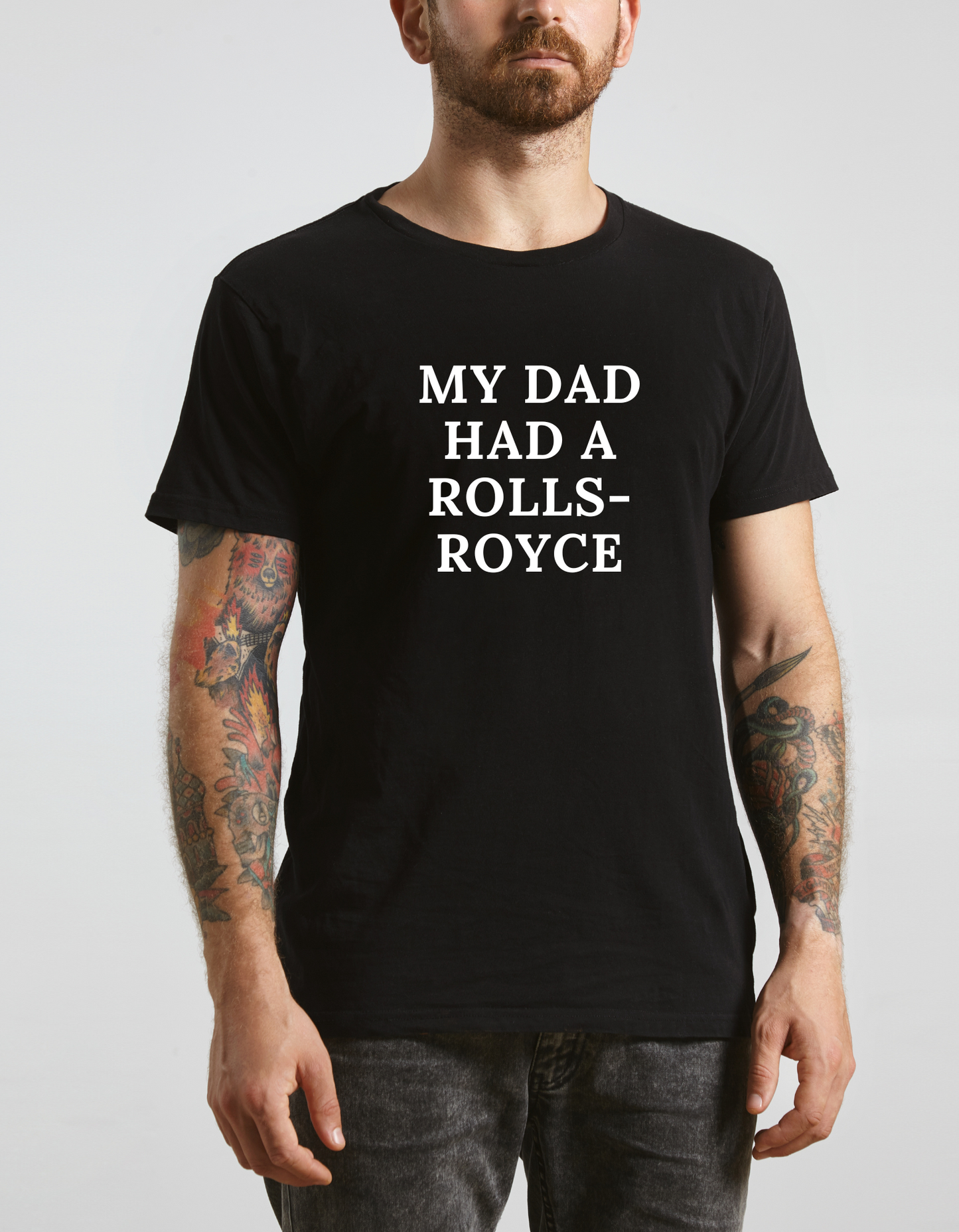 T-shirt – “My Dad had a Rolls-Royce” Victoria Beckham Quote