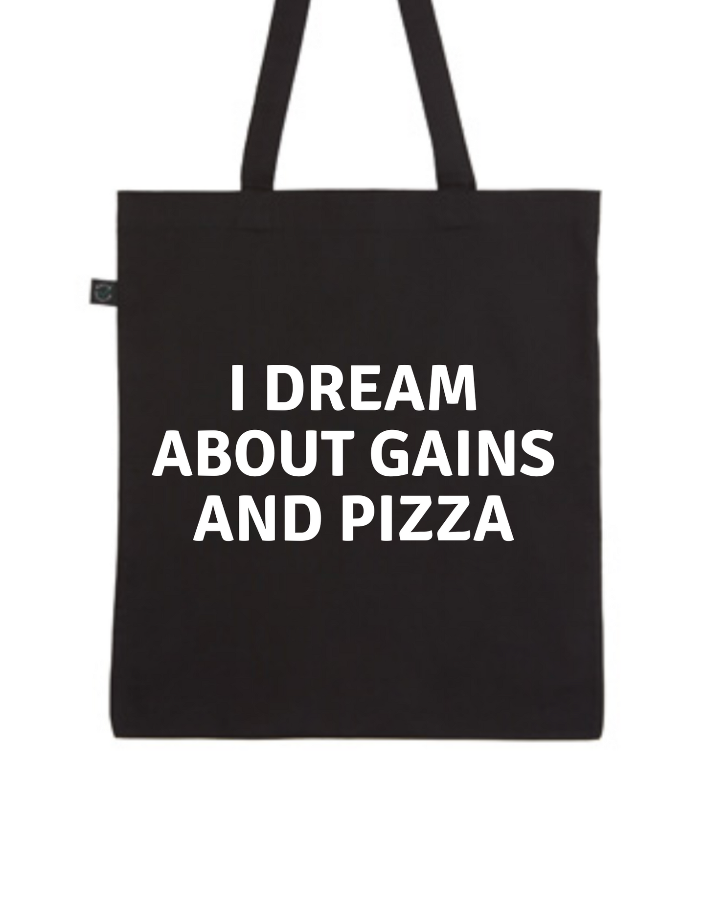 I dream about gains and pizza