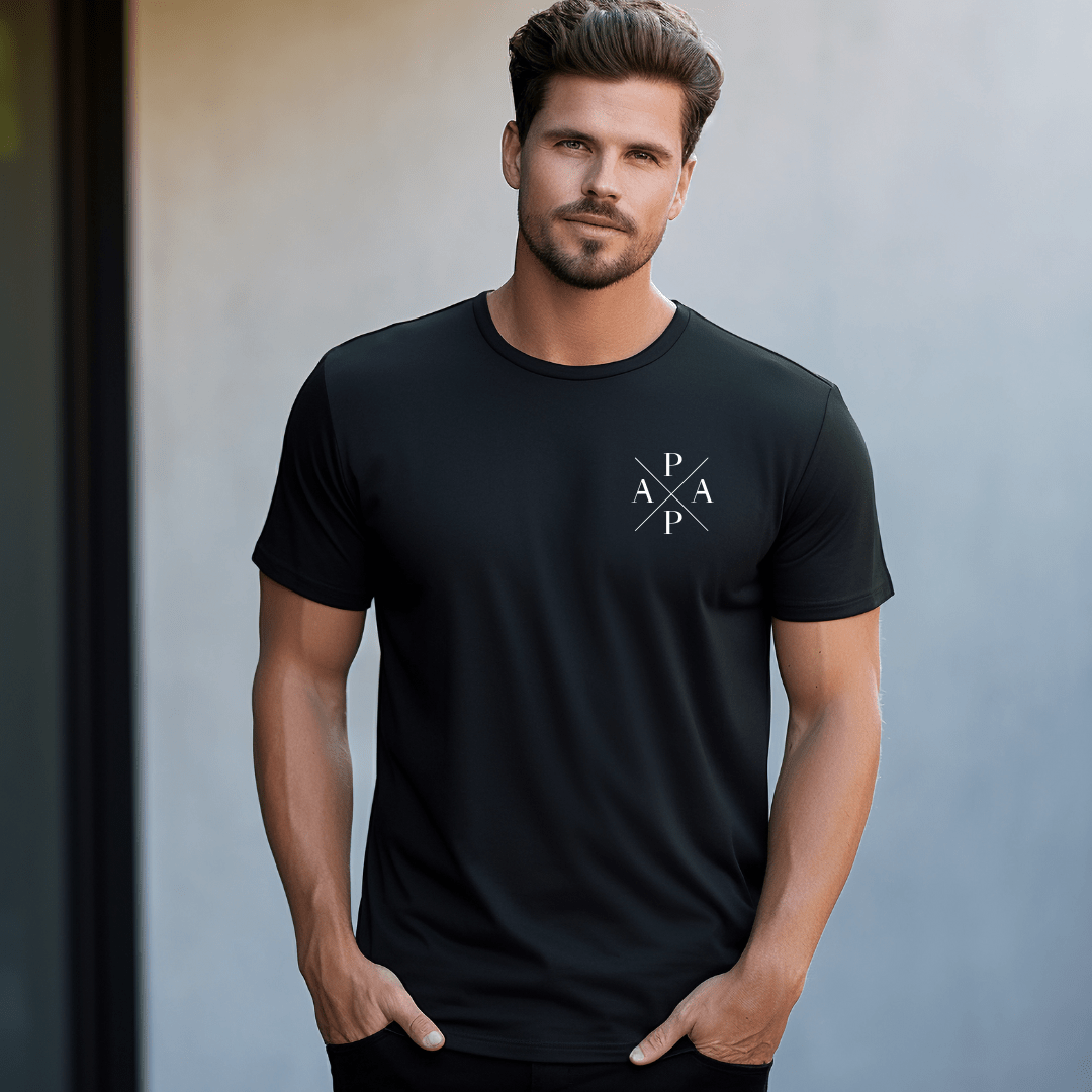 Unisex T-shirt “Papa” - Winkel van Katoen